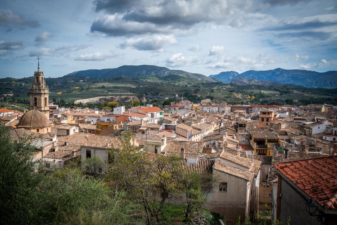 7 Pisos Casa Rural De Pueblo Cocentaina Eksteriør billede